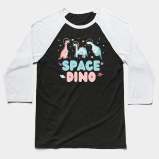 Dinosaurs in space Baseball T-Shirt